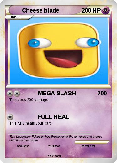 Pokemon Cheese blade
