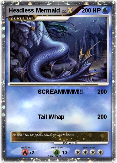 Pokemon Headless Mermaid