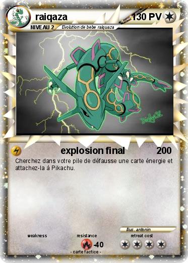 Pokemon raiqaza
