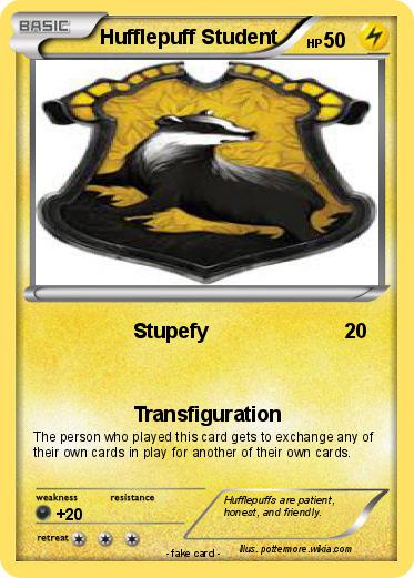 Pokemon Hufflepuff Student