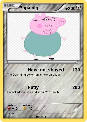 Pokemon Papa pig