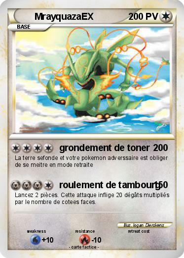 Pokemon MrayquazaEX