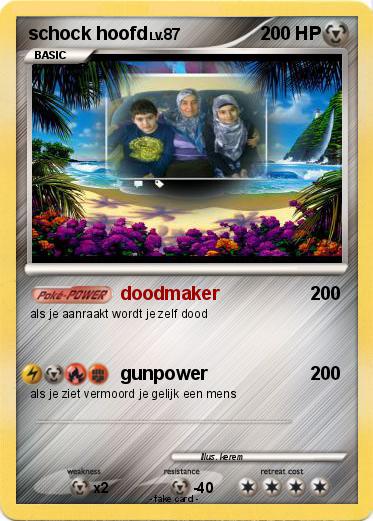 Pokemon schock hoofd