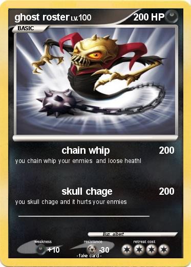 Pokemon ghost roster