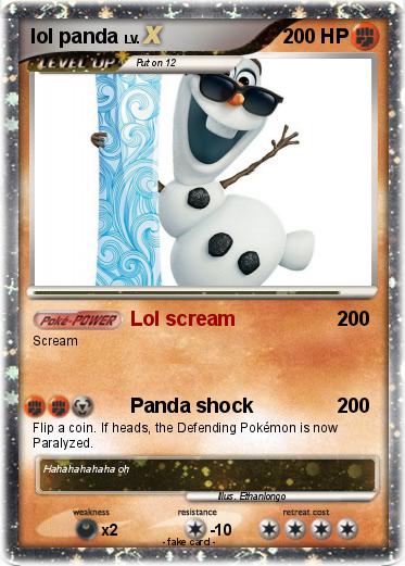 Pokemon lol panda
