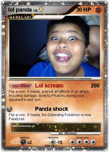 Pokemon lol panda