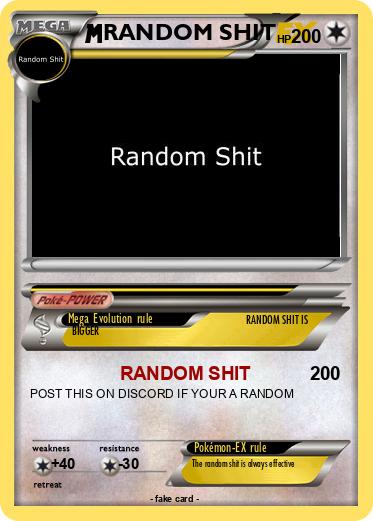 Pokemon RANDOM SHIT