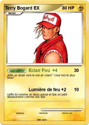 Pokemon Terry Bogard EX