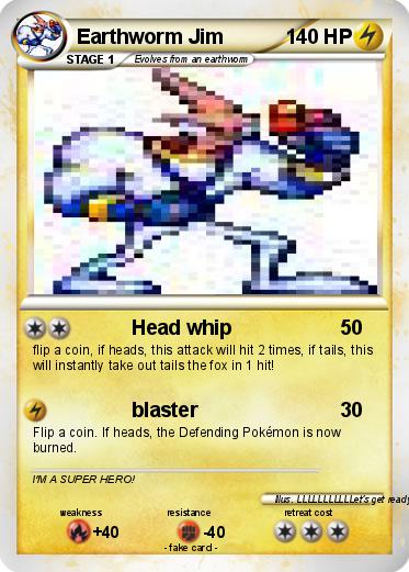 Pokemon Earthworm Jim