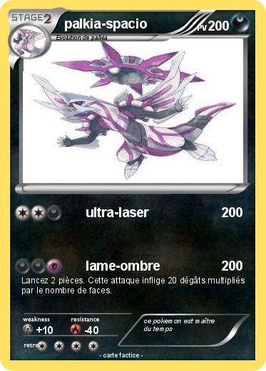 Pokemon palkia-spacio