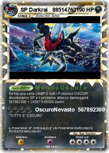 Pokemon SP Darkrai   88514763