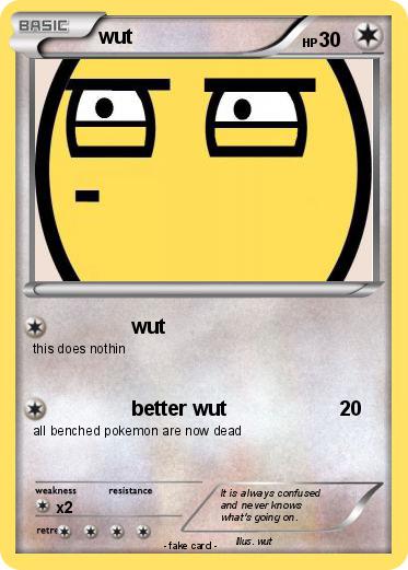 Pokemon wut