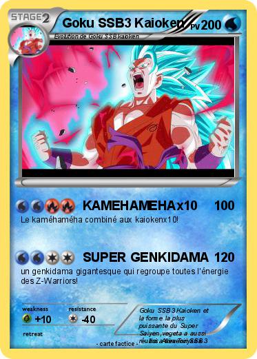 Pokemon Goku SSB3 Kaioken