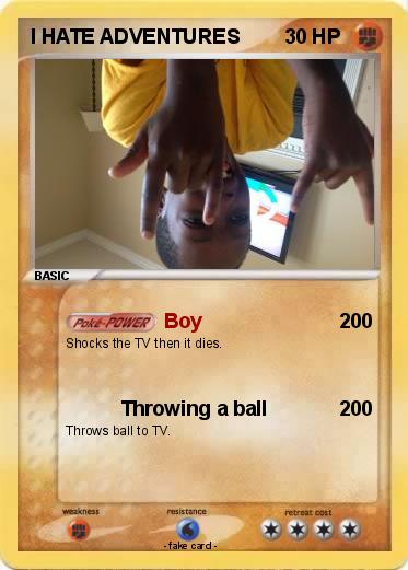 Pokemon I HATE ADVENTURES