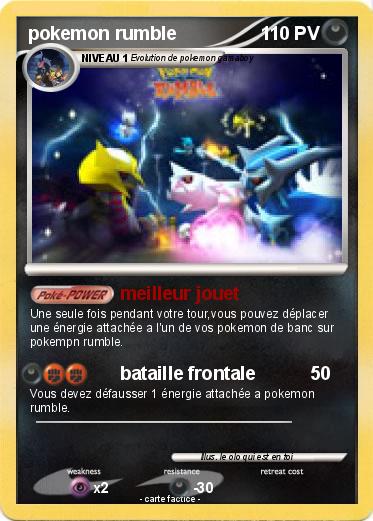 Pokemon pokemon rumble