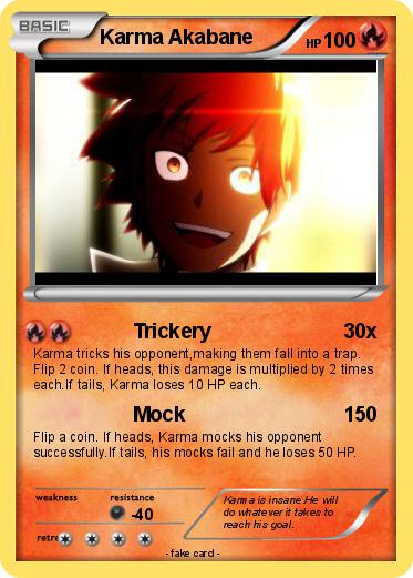 Pokemon Karma Akabane