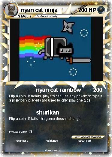 Pokemon nyan cat ninja