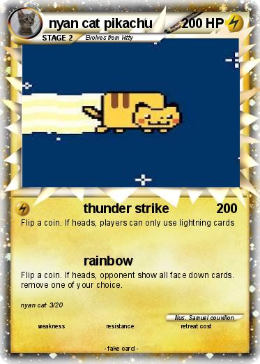 Pokemon nyan cat pikachu