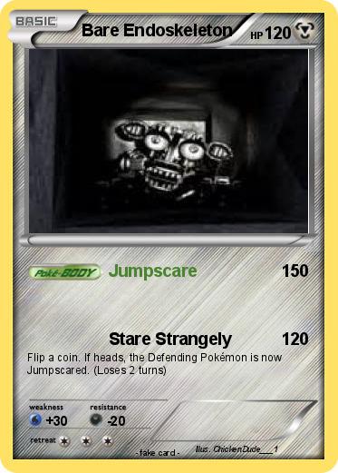 Pokemon Bare Endoskeleton