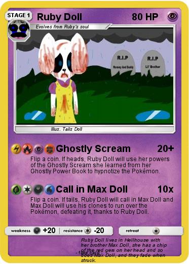 Pokemon Ruby Doll