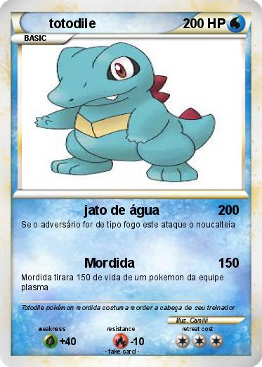 Pokemon totodile