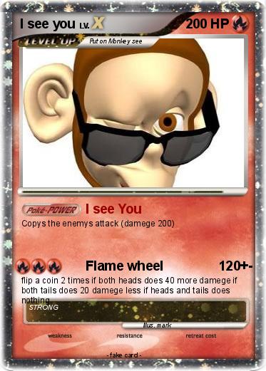 Pokemon I see you