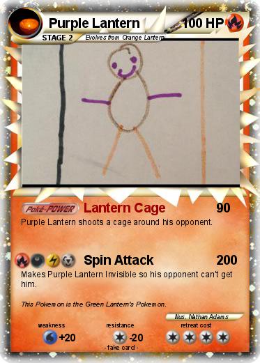 Pokemon Purple Lantern