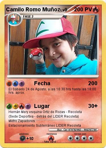 Pokemon Camilo Romo Muñoz