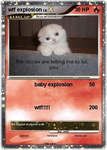 Pokemon wtf explosion