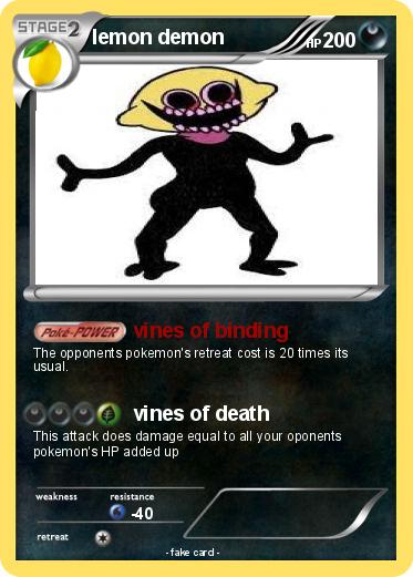 Pokemon lemon demon