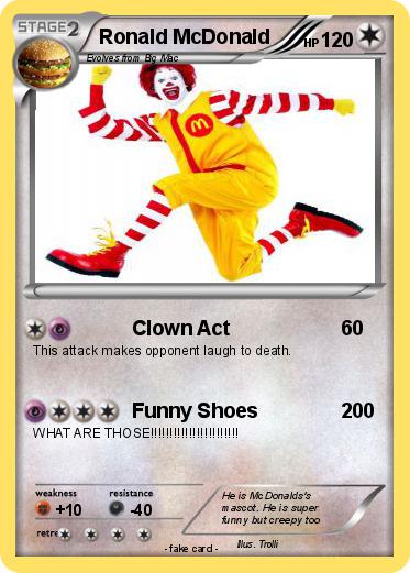 Pokemon Ronald McDonald