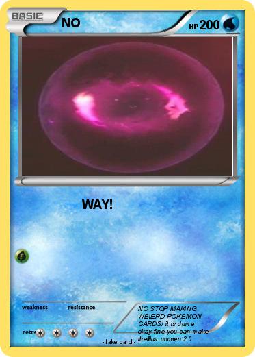 Pokemon NO