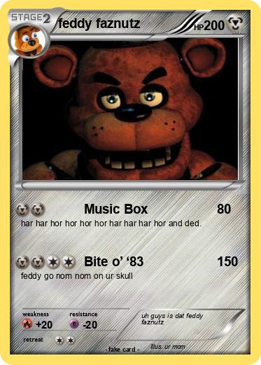Pokemon feddy faznutz