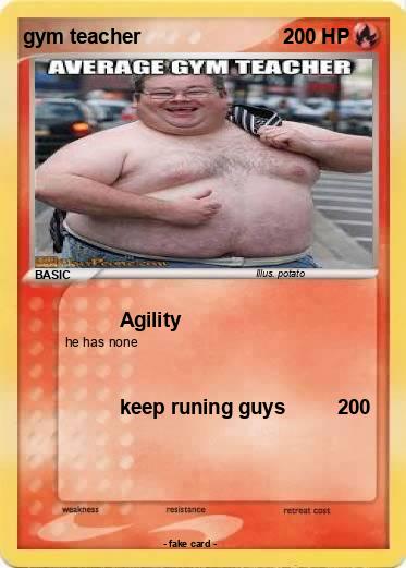Pokemon gym teacher