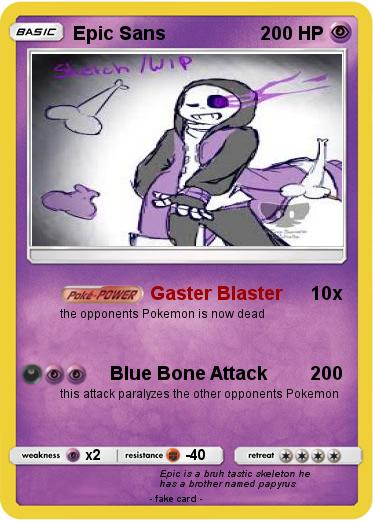 Pokemon Epic Sans