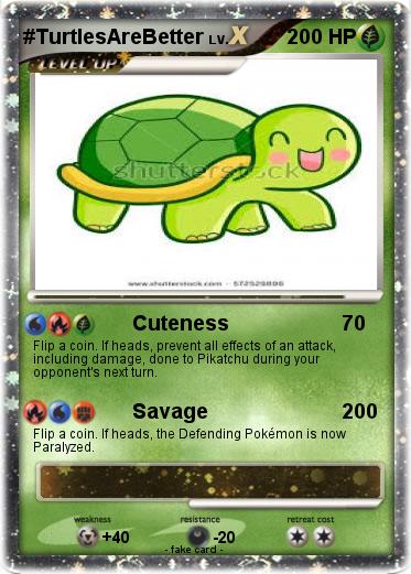 Pokemon #TurtlesAreBetter