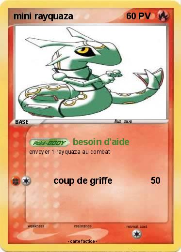Pokemon mini rayquaza