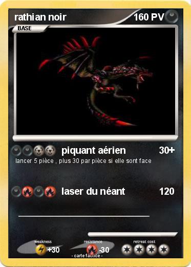 Pokemon rathian noir