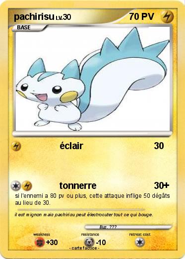 Pokemon pachirisu