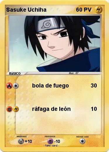 Pokemon Sasuke Uchiha