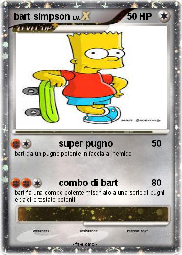 Pokemon bart simpson