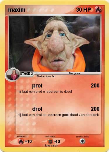Pokemon maxim
