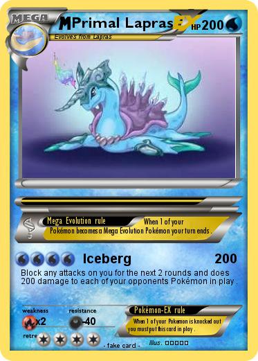 Pokemon Primal Lapras