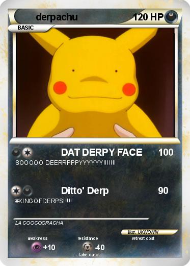 Pokemon derpachu