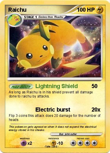 Pokemon Raichu
