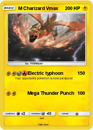 Pokemon M Charizard Vmax