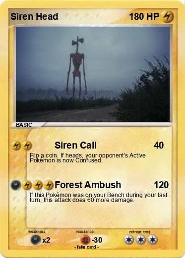 Pokemon Siren Head