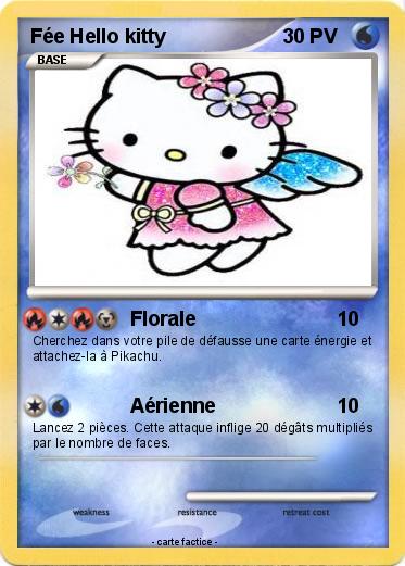 Pokemon Fée Hello kitty