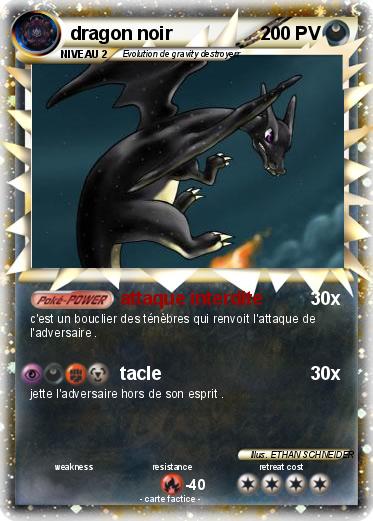Pokemon dragon noir