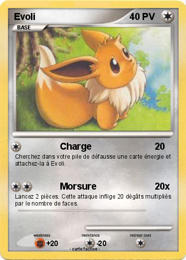 Pokemon Evoli